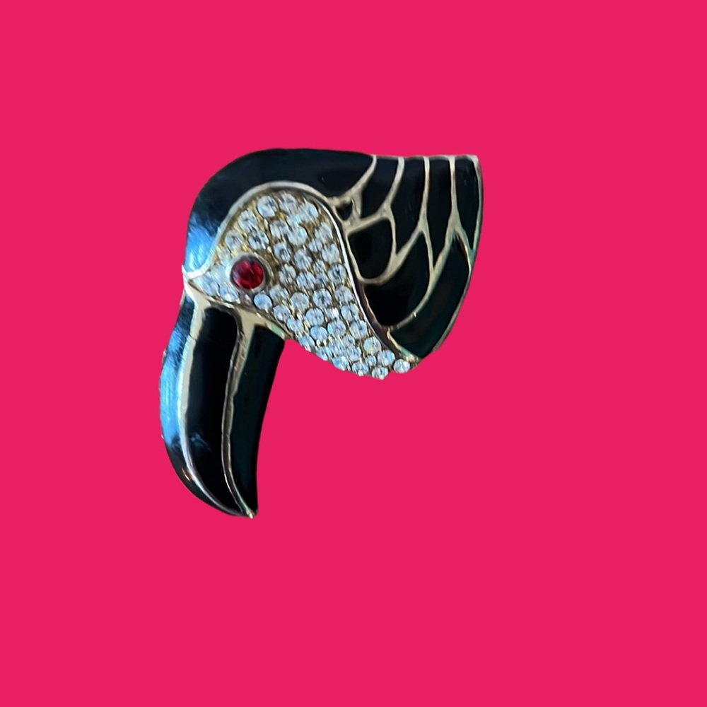 Parrot Brooch